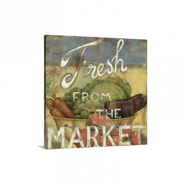 From The Market I V Wall Art - Canvas - Gallery Wrap