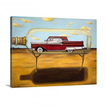 Galaxie In A Bottle Wall Art - Canvas - Gallery Wrap