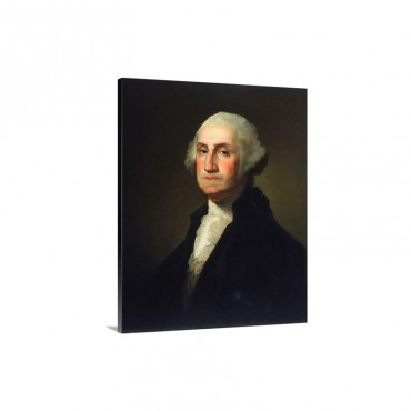 George Washington By Rembrandt Peale Wall Art - Canvas - Gallery Wrap