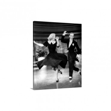 Ginger Rogers Fred Astaire Swing Time Wall Art - Canvas - Gallery wrap