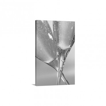 Glasses Of Champagne Wall Art - Canvas - Gallery Wrap