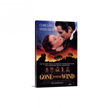 Gone With The Wind 1939 Wall Art - Canvas - Gallery Wrap