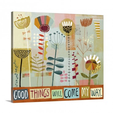 Good Things Wall Art - Canvas - Gallery Wrap
