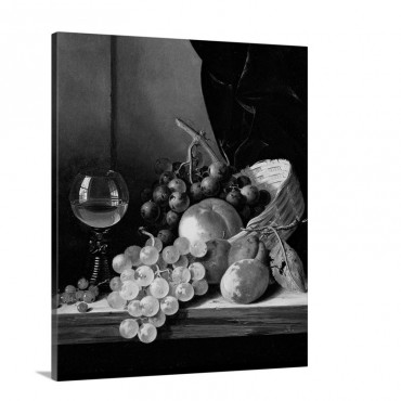 Grapes And Plums Wall Art - Canvas - Gallery Wrap