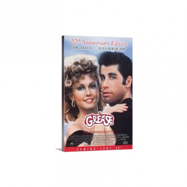 Grease 1987 Wall Art - Canvas - Gallery Wrap