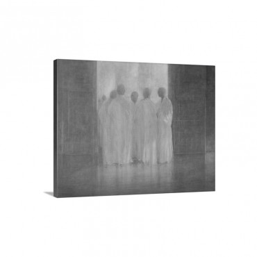 Group Of Monks Vietnam Wall Art - Canvas - Gallery Wrap
