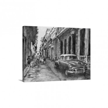 Habana Vieja Wall Art - Canvas - Gallery Wrap