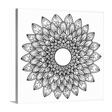 Hand Drawn Mandala X