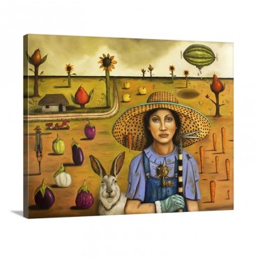 Harvey And The Excentric Farmer Wall Art - Canvas - Gallery Wrap