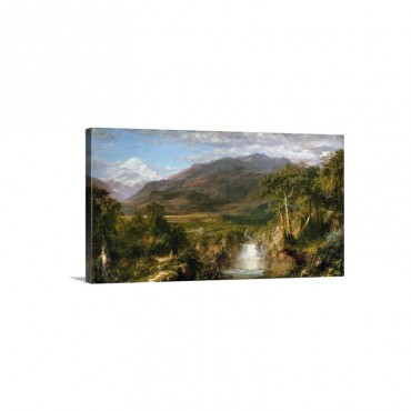 Heart Of The Andes By Frederic Edwin Church Wall Art - Canvas - Gallery Wrap