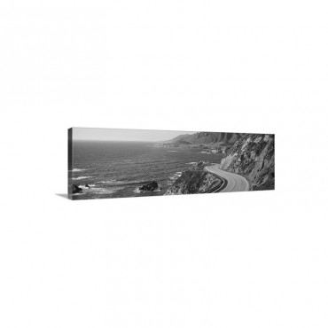 Highway California State Route 1 Big Sur California Wall Art - Canvas - Gallery Wrap