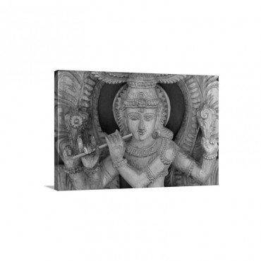 Hindu Sculpture Wall Art - Canvas - Gallery Wrap