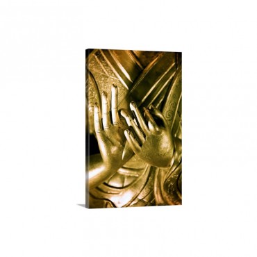 Hong Kong Central Buddha Hands Found On Hollywood Road Wall Art - Canvas - Gallery wrap
