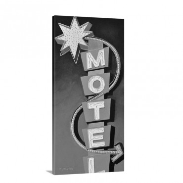 Hotel Motel Wall Art - Canvas - Gallery Wrap