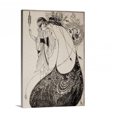 Illustrated Edition From Oscar Wilde's Play Salome Wall Art - Canvas - Gallery Wrap