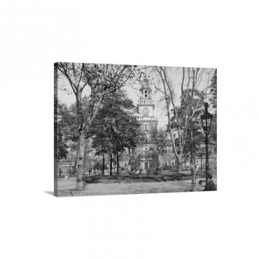 Independence Hall Philadelphia Wall Art - Canvas - Gallery Wrap