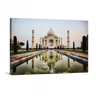 India Taj Mahal Wall Art - Canvas - Gallery Wrap