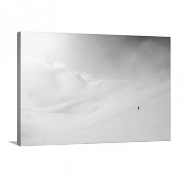 Into The White Darkness Wall Art - Canvas - Gallery Wrap