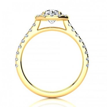 Irina Diamond Ring - Yellow Gold