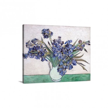 Irises By Vincent Van Gogh Wall Art - Canvas - Gallery Wrap