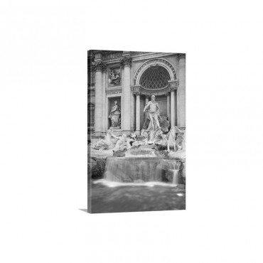 Italy Latium Mediterranean Area Rome Trevi Fountain Wall Art - Canvas - Gallery Wrap