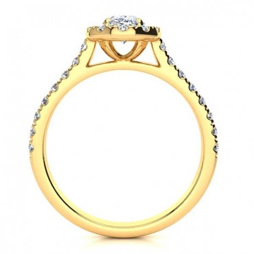 Jaime Diamond Ring - Yellow Gold