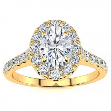 Jaime Diamond Ring - Yellow Gold