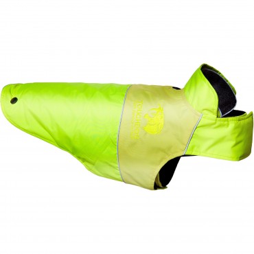 Touchdog Lightening-Shield Waterproof 2-in-1 Convertible Dog Jacket w/ Blackshark Technology