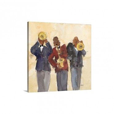 Jazz Trio I Wall Art - Canvas - Gallery Wrap