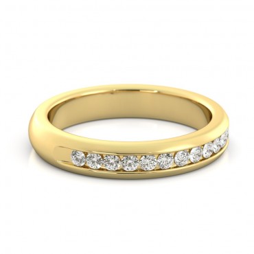 Jessica Diamond Ring - Yellow Gold