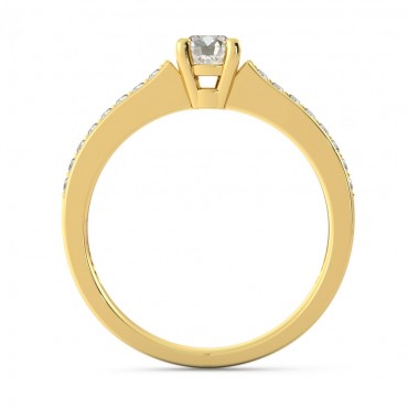 Jessie Diamond Ring - Yellow Gold