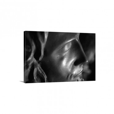 Jesus statue close up Wall Art - Canvas - Gallery Wrap