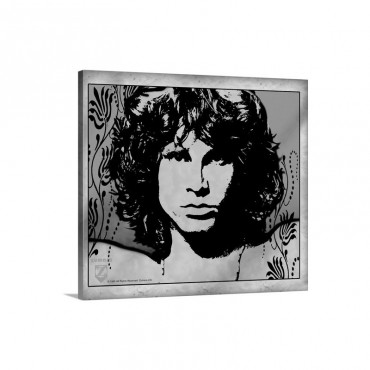 Jim Morrison Light My Fire 3 Wall Art - Canvas - Gallery Wrap