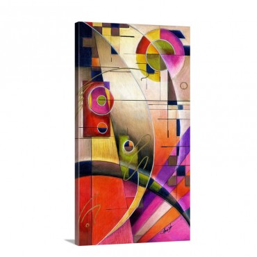 Kandinsky'S Cadence Wall Art - Canvas - Gallery Wrap