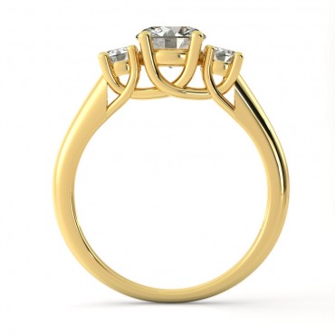 Katie Diamond Ring - Yellow Gold
