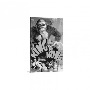 King Kong 1933 Wall Art - Canvas - Gallery Wrap