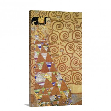 Klimt Expectation Wall Art - Canvas - Gallery Wrap