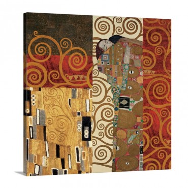Klimt Details Wall Art - Canvas - Gallery Wrap