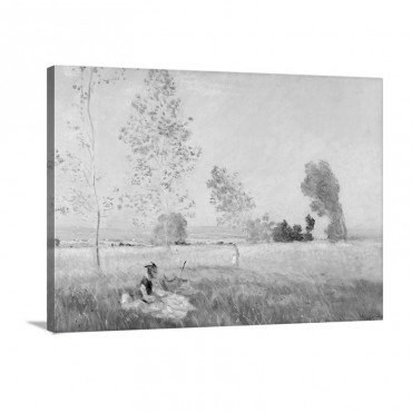 L'Ete Summer By Claude Monet Wall Art - Canvas - Gallery Wrap