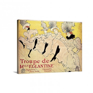 La Troupe De Mademoiselle Eglantine Wall Art - Canvas - Gallery Wrap