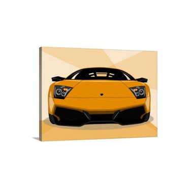 Lamborghini Murcielago LP670 Wall Art - Canvas - Gallery Wrap