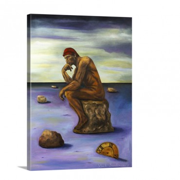 Last Man In The World Wall Art - Canvas - Gallery Wrap