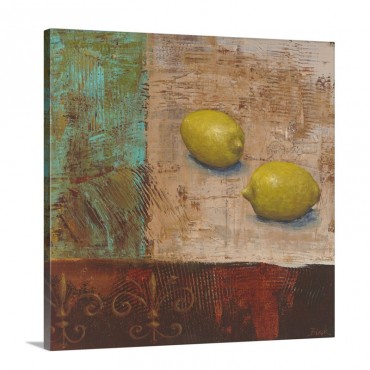 Lemons From Paris I I Wall Art - Canvas - Gallery Wrap