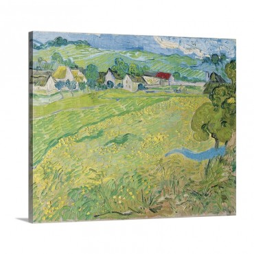 Les Vessenots A Auvers By Vincent Van Gogh Wall Art - Canvas - Gallery Wrap