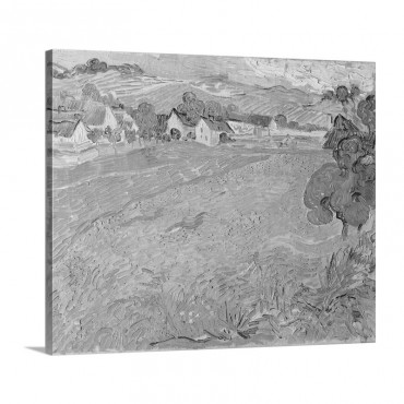 Les Vessenots A Auvers By Vincent Van Gogh Wall Art - Canvas - Gallery Wrap