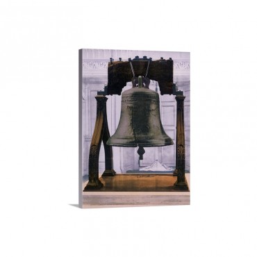 Liberty Bell Independence Hall Philadelphia Wall Art - Canvas - Gallery Wrap