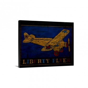 Liberty Flyer Wall Art - Canvas - Gallery Wrap