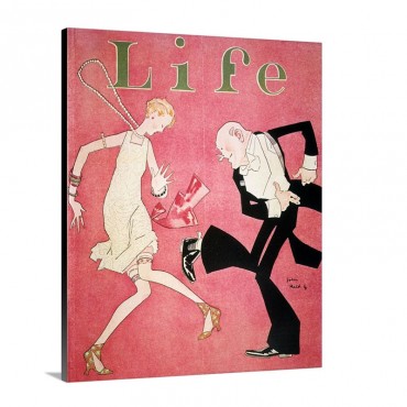 Life Magazine Cover 1926 Wall Art - Canvas - Gallery Wrap