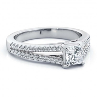 Liliana Diamond Ring - White Gold