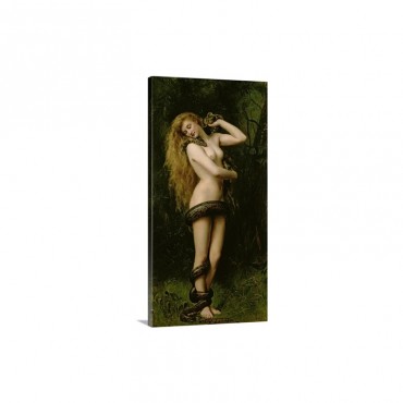 Lilith 1887 Wall Art - Canvas - Gallery Wrap